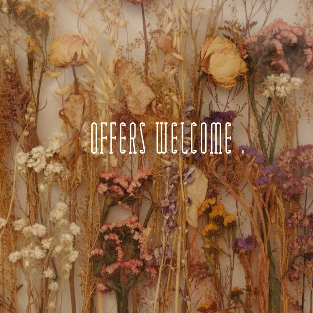 o f f e r s   w e l c o m e  .